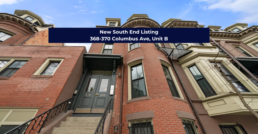 South End Boston Duplex for Sale | 368-370 Columbus Ave Unit B